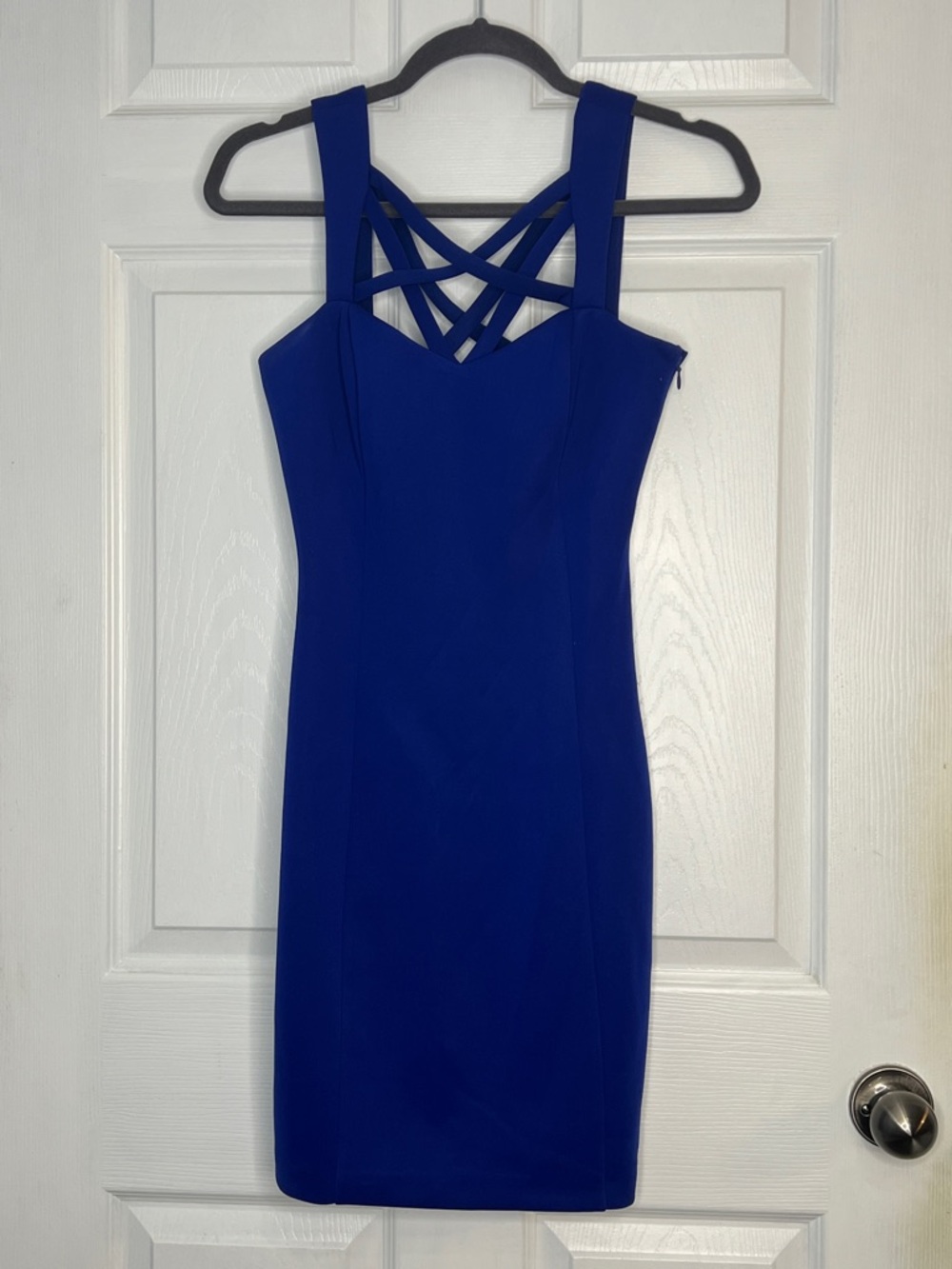 Guess Royal Blue Sleeveless Dress